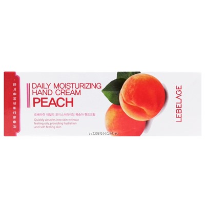 Увлажняющий крем для рук с экстрактом персика Lebelage, Корея, 100 мл Акция