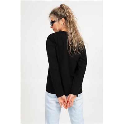 Лонгслив 45650 (Черный)