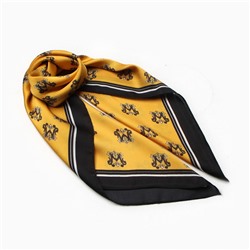 Платок женский MINAKU, размер 70×70 см, горчичный