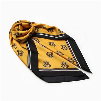 Платок женский MINAKU, размер 70×70 см, горчичный