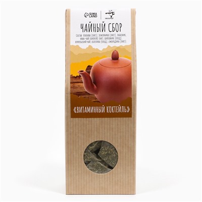 Чай травяной «Джекичай. Витаминный коктейль», в пирамидках, 60 г