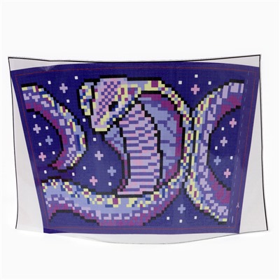 Термостакан детский «Змея», с вставкой из алмазной мозаики, 450 мл