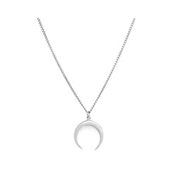 Колье из серебра без вставки, Ю-55143р