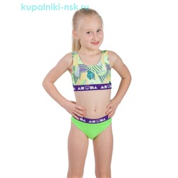 1044 Купальник раздельный для девочки (3-12 лет)