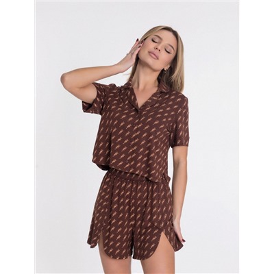 Пижама (рубашка+шорты) 324061Wb