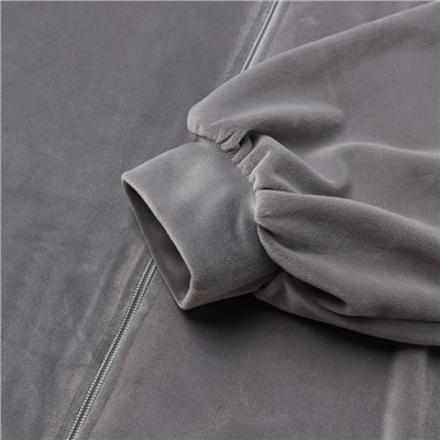 Костюм женский (толстовка, брюки) KAFTAN Plushy, размер 40-42, серый