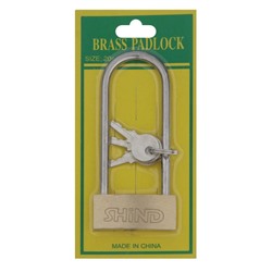 Замок навесной, тип 1, 42×90 мм, 3 ключа