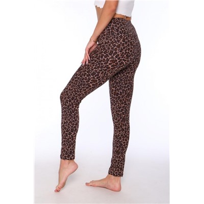 Легинсы женские Л001-02кл (Леопард)