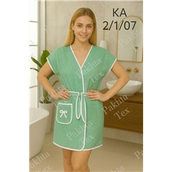 Халат женский на поясе