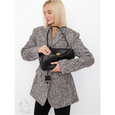 Сумка женская кожаная 1001MJ black  Polina&Eiterou