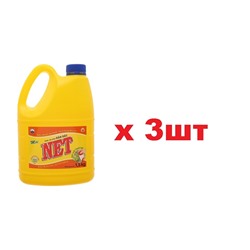 Net Средство для мытья посуды Лимон 1,5 кг 3шт
