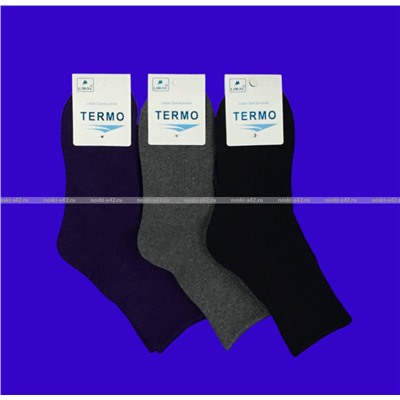 3 ПАРЫ - LIMAX ТЕРМОноски женские спортивные махровый след арт. 75013