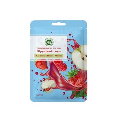 Тканевая маска Фруктовый смузи Клубника +Яблоко + Малина