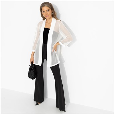 Кардиган оригинальный, Для стильного образа (белый)