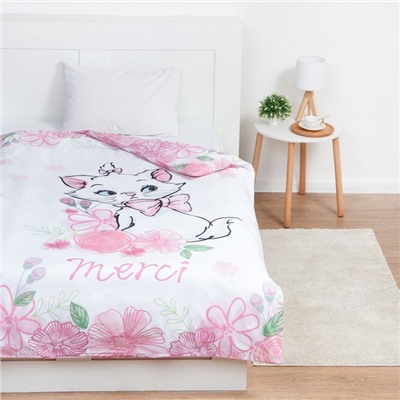 Пододеяльник 1.5-спальный «Этель» Merci, 143×215 см, поплин