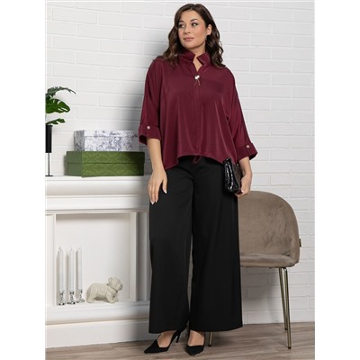Блуза Серенада (бордовая) Б15135-24М