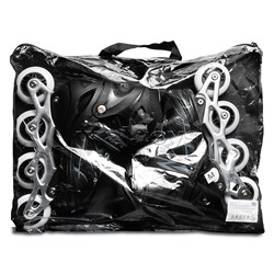 Ролики детские, размер M ( цвет черный)