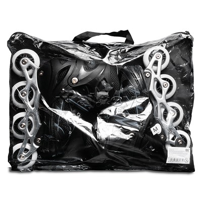 Ролики детские, размер M ( цвет черный)