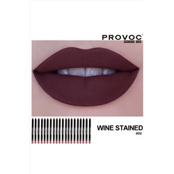 Provoc Полупермаментный гелевый карандаш для губ / 08 Wine Stained KRISTALLER, 1130439
