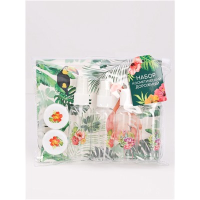 Набор для хранения «Тропики», в чехле, 8 предметов