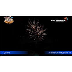 Фейерверк GP493 Пламя / FLAME (0,8" х 19)