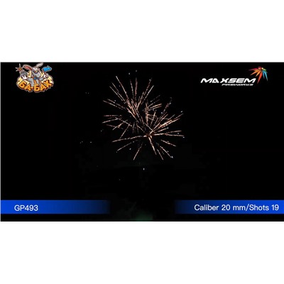 Фейерверк GP493 Пламя / FLAME (0,8" х 19)