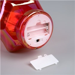 Фигура световая «Елка янтарная», 30×13 см, 10 LED, батарейки АААх2 (нет в комплекте), свечение тёплое белое