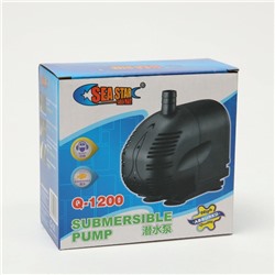 Помпа фонтанная Sea Star Q-1200, 1200 л/ч, 18 Вт, высота подъема воды 1.2 м