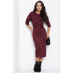 Платье Эврика (бордовое) П12344-10