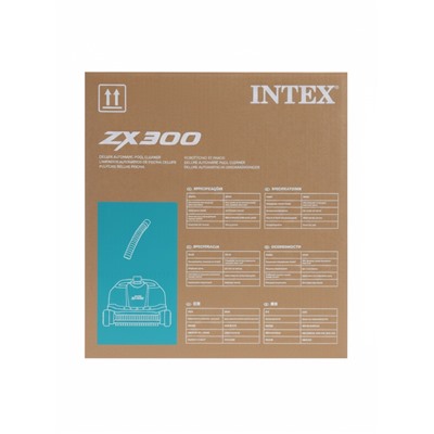 Автоматический пылесос для бассейна ZX300, для насосов от 6056 до 13248 л/ч, 28005 INTEX