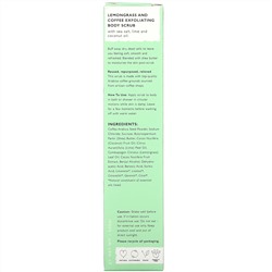 UpCircle, Body Scrub, Lemongrass, 200 ml