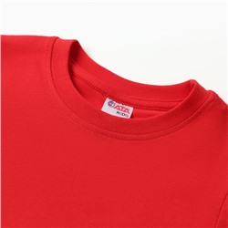 Футболка детская, красная, рост 116 см