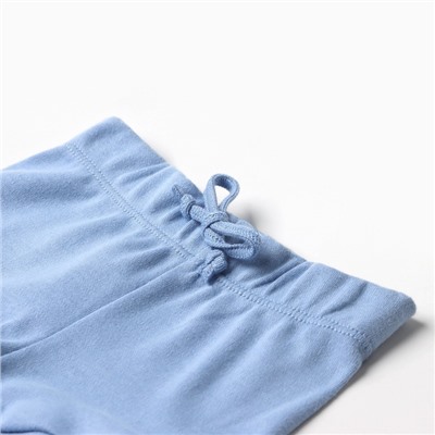 Костюм детский (боди, шорты) MINAKU, рост 62-68 см, пыльно-голубой