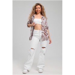 Рубашка 36958 (Коричневый)