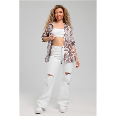 Рубашка 36958 (Коричневый)