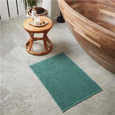 Коврик махровый «Этель» Organic Eucalyptus, 50×70 см, хлопок 100%