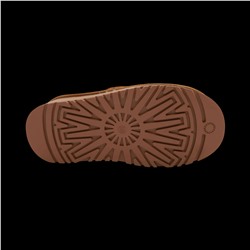 Угги (тапочки) на меху S109 коричневые