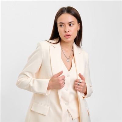 Жилет женский MIST: Classic Collection, размер 46, бежевый