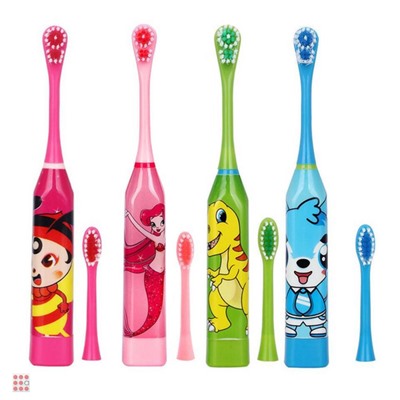 Зубная щетка детская электрическая 2 насадки