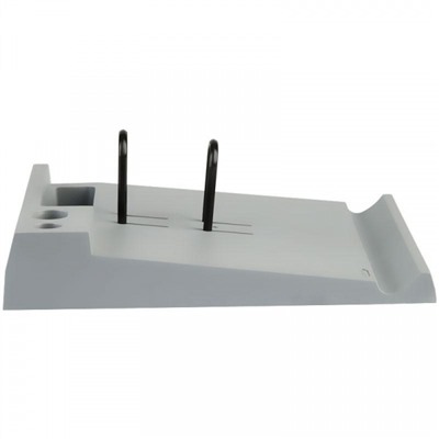 Подставка настольная для перекидного календаря серая ПК06 Стамм