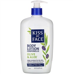 Kiss My Face, Body Lotion, Olive & Aloe, 16 fl oz (473 ml)