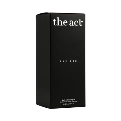 Масло массажное The Act интимное, 250 мл