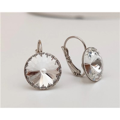 Серьги с кристаллами Swarovski