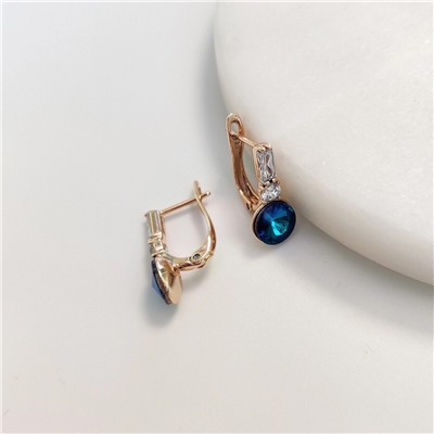 Серьги с кристаллами Swarovski