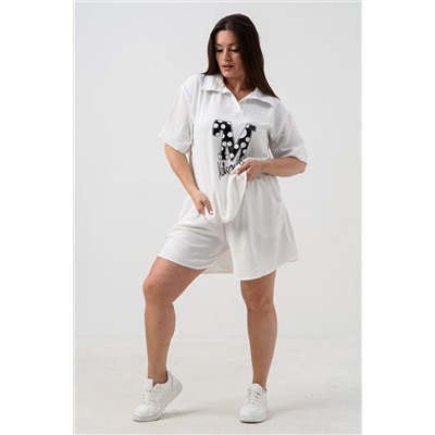 Костюм с шортами с печатью 52469 НАТАЛИ, 1133186