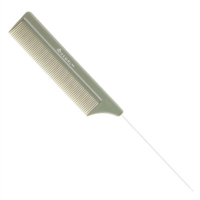 Dewal Расчёска рабочая с металлическим хвостиком / Эконом OLIVE CO-6105OLIVE, 20,5 см 22091