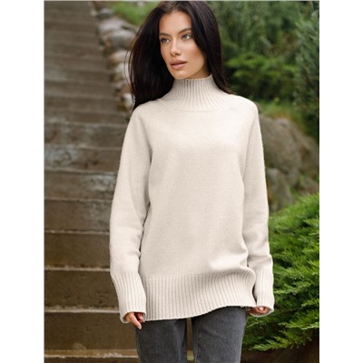 Джемпер из пряжи с кашемиром