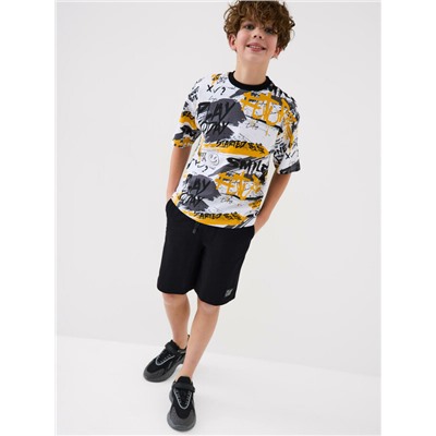 Комплект трикотажный для мальчиков: фуфайка (футболка), шорты