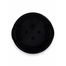 Кашпо для цветов «Рондо», пластик, 15 л, d=32 см, h=56.5 см, со вставкой, белое