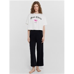 КОМПЛЕКТ ЖЕНСКИЙ (ФУТБОЛКА, БРИДЖИ) 592444